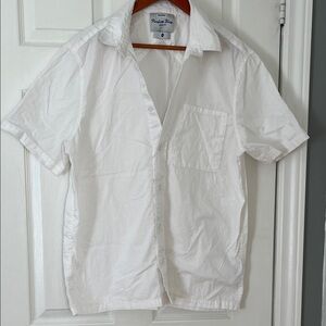 Men's White short sleeve Shirt